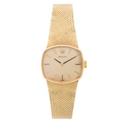 Rolex Ladies Yellow Gold Vintage Quartz Wristwatch, circa 1960s