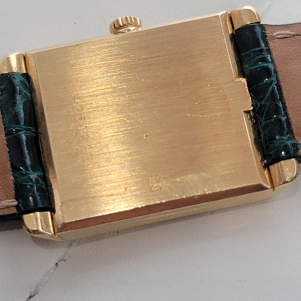 Rolex Lady Cellini Ref 4103 18k Solid Gold Hand Wind 1970s Swiss Luxury RA420 7