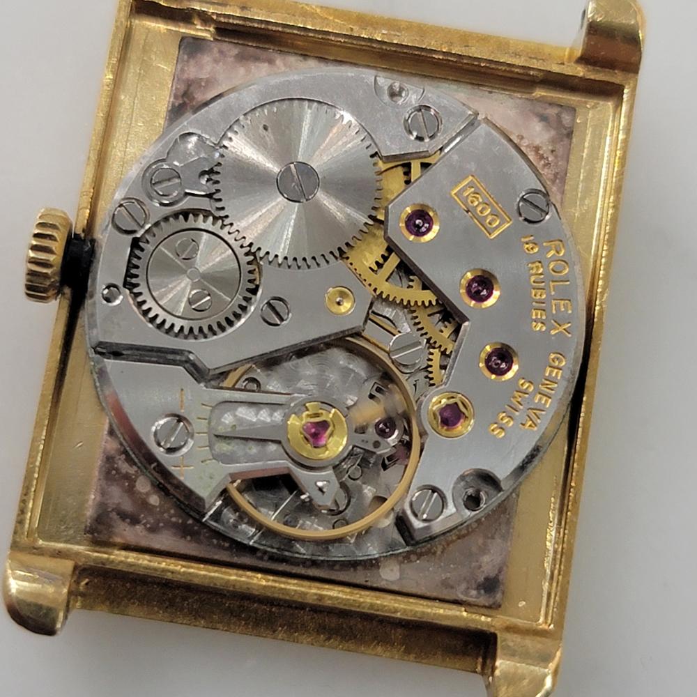 Rolex Lady Cellini Ref 4103 18k Solid Gold Hand Wind 1970s Swiss Luxury RA420 8