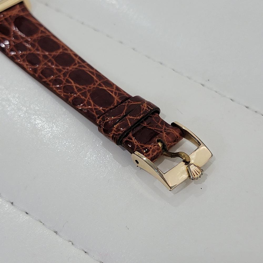 Rolex Lady Cellini Ref 4103 18k Solid Gold Hand Wind 1970s Swiss Luxury RA420 4
