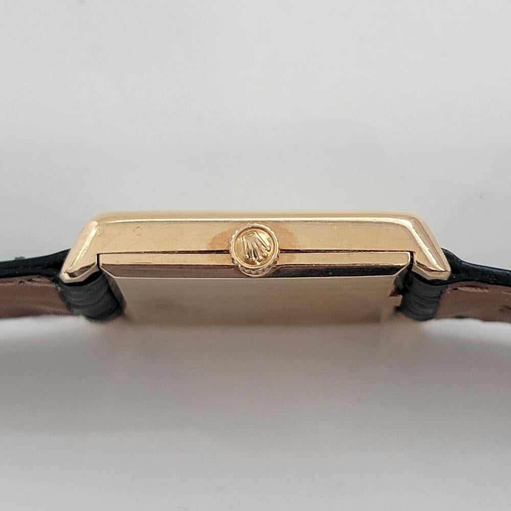 Rolex Lady Cellini Ref 4103 18k Solid Gold Hand Wind 1970s Swiss Luxury RA420 4