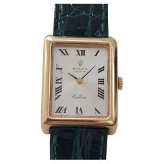 Rolex Lady Cellini Ref 4103 18k Solid Gold Hand Wind 1970s Swiss Luxury RA420