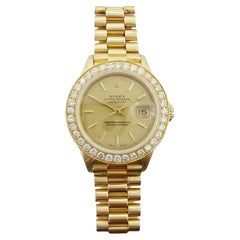 Rolex Lady Date-Just President 18K Yellow Gold 26 mm 