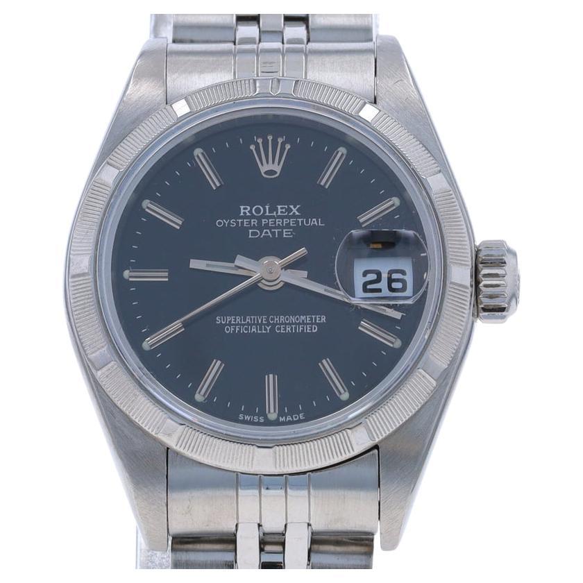 Rolex Lady Date Watch 79190 - Stainless Steel Automatic 1 Year Warranty