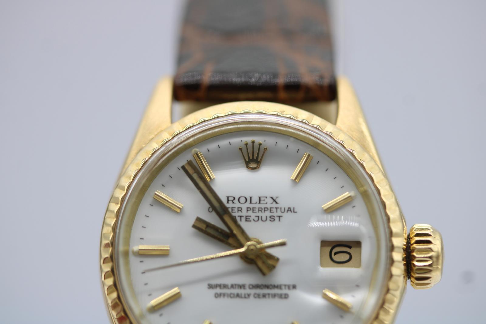 Rolex Lady Datejust 1968  Oro amarillo 18 ct  Automático en venta 7