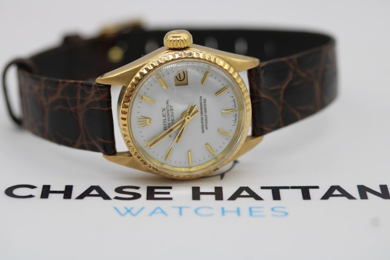 Rolex Lady Datejust 1968  Oro amarillo 18 ct  Automático en venta 9