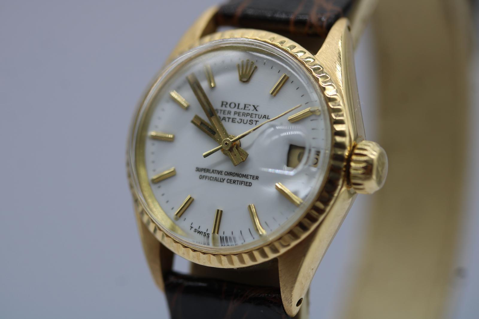 Rolex Lady Datejust 1968  Oro amarillo 18 ct  Automático en venta 5