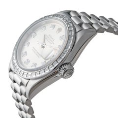 Rolex Lady-Datejust 26 Platinum Baguette Diamond Bezel, Ref. 79126