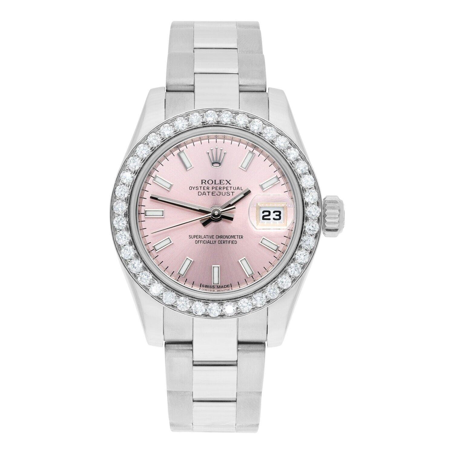 rolex lady-datejust 26mm pink dial