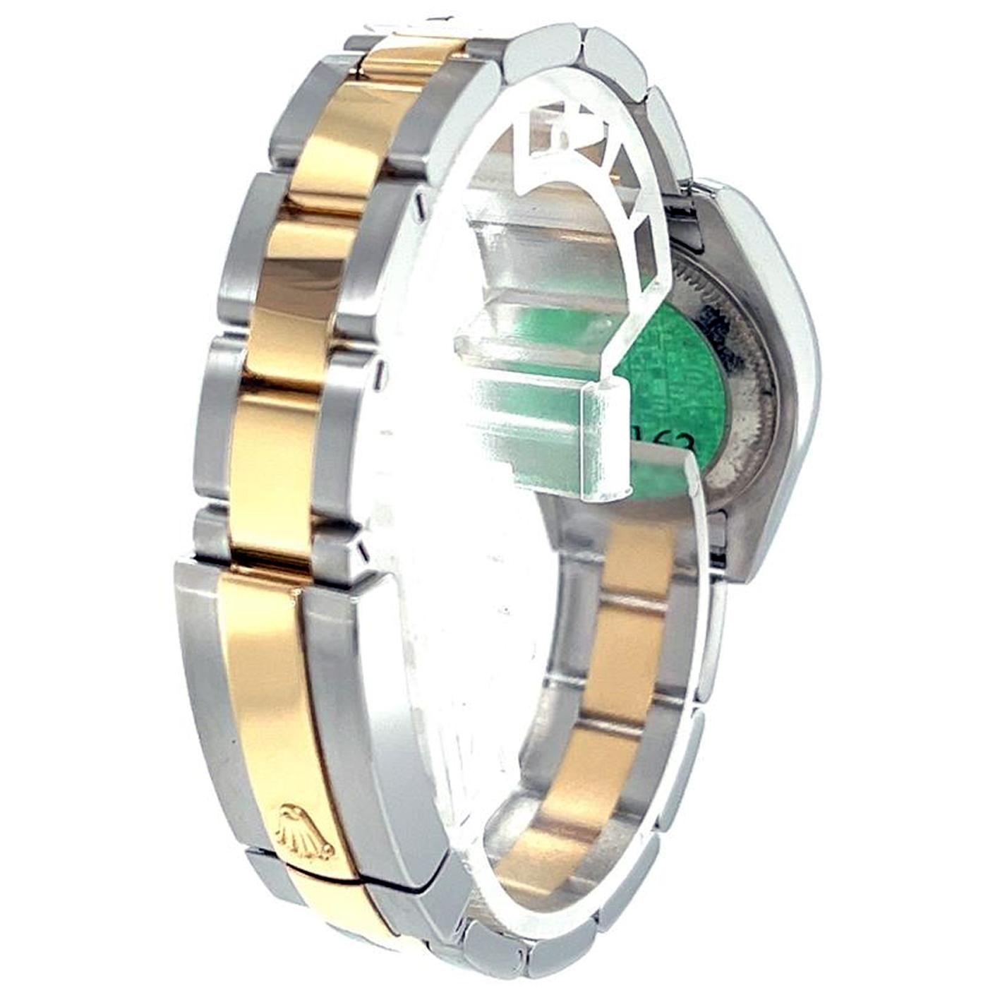 Women's Rolex Lady Datejust 26mm Two-Tone 18k Yellow Gold Diamond Dial Watch 179163