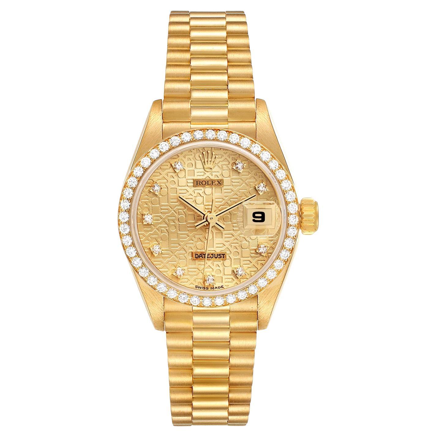 Rolex Ladies President Watch 32 For Sale on 1stDibs ladies rolex presidential ladies presidential rolex price women s presidential rolex