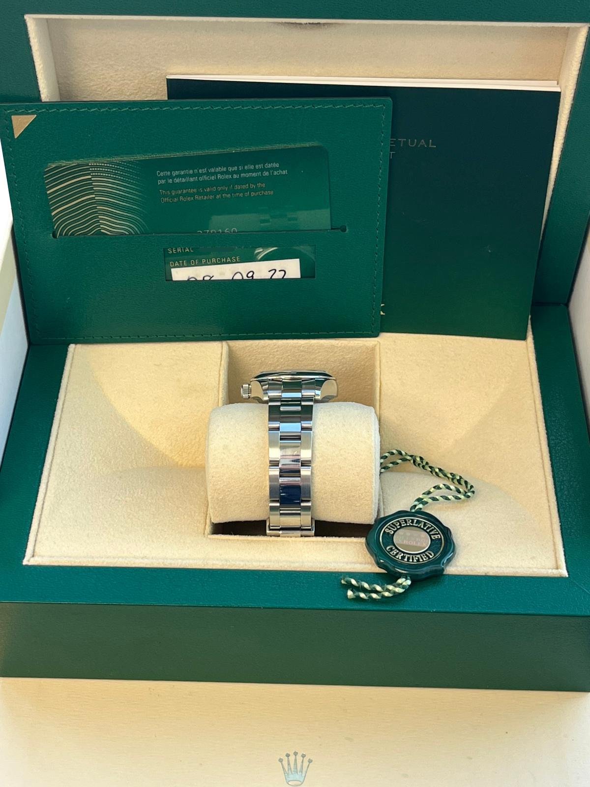 Rolex Lady-Datejust 28mm White Dial Smooth Bezel Steel Ladies Watch 279160-0016 For Sale 7