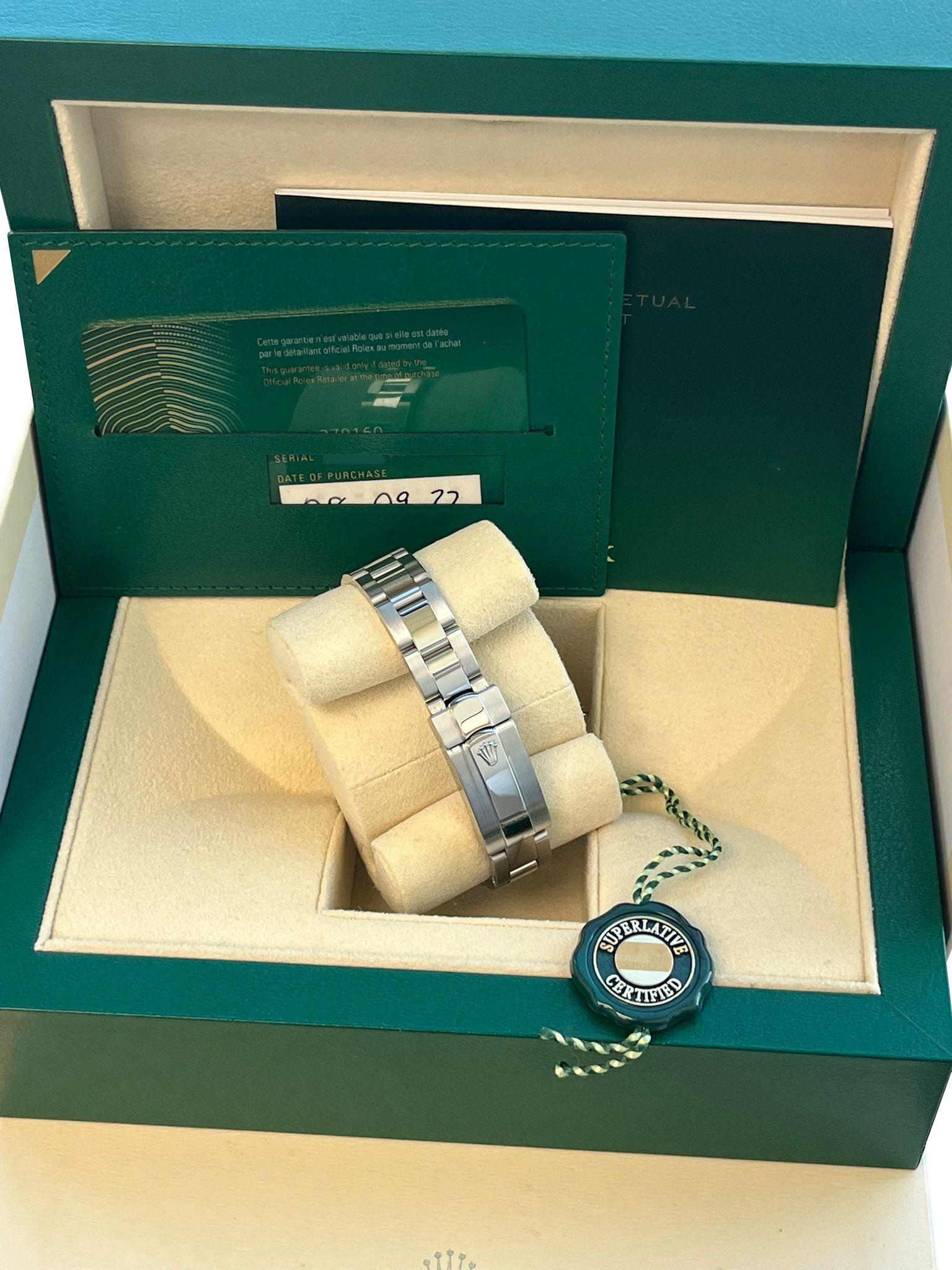 Rolex Lady-Datejust 28mm White Dial Smooth Bezel Steel Ladies Watch 279160-0016 For Sale 11