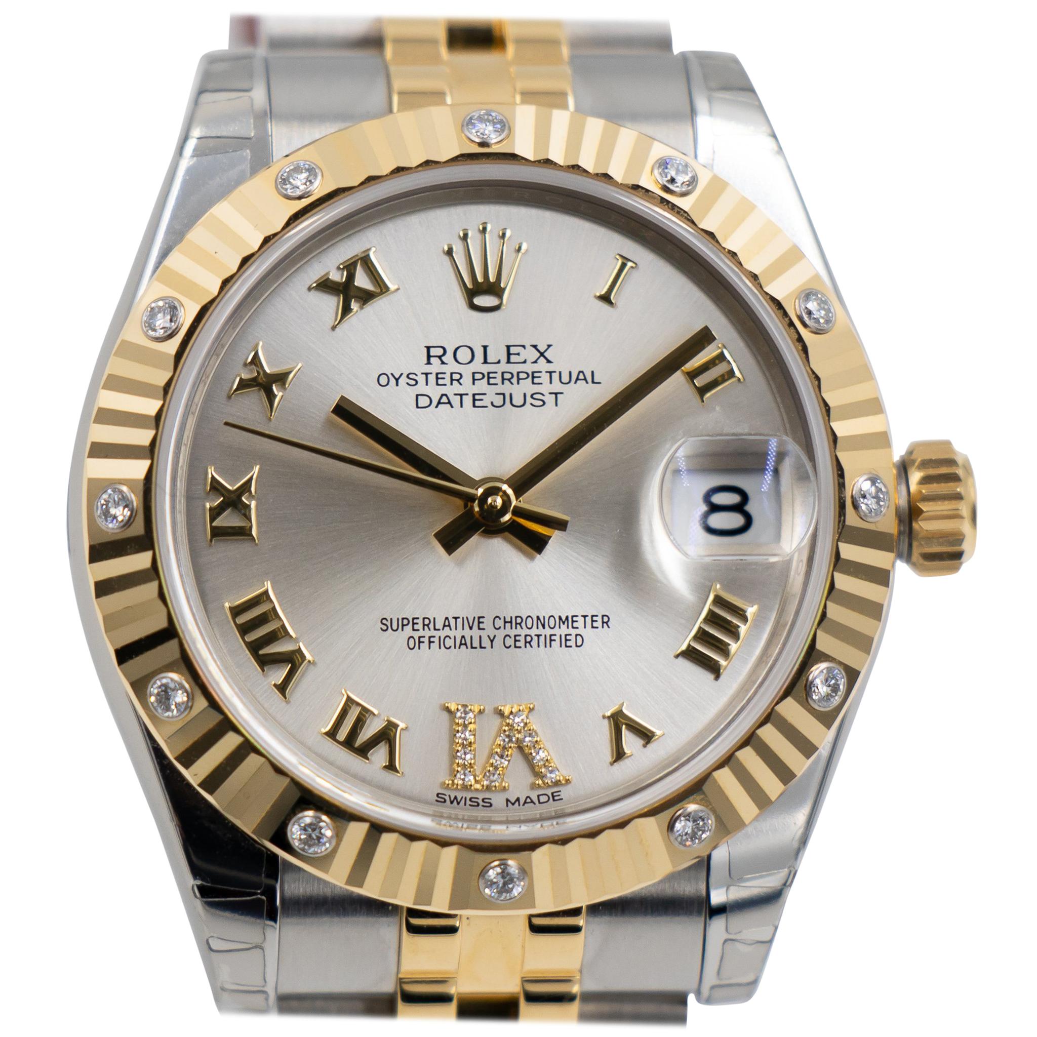 Gold And Silver Rolex - For Sale on