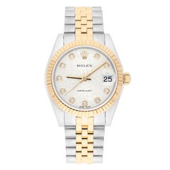 Rolex Women's Datejust 31 178273 Silver Jubilee Diamond Dial, Jubilee Bracelet