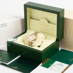 Rolex Lady Datejust 31" Wristwatch Ref 178273. Gold Fluted Bezel, Retailed 2017.