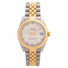 Rolex Lady Datejust 31" Wristwatch Ref 178273. Gold Fluted Bezel, Retailed 2017.