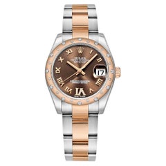 Rolex Lady Datejust Ref. 178341 Rose Gold/Stainless Steel Diamond Bezel