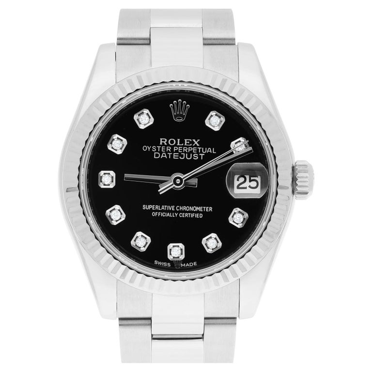 Datejust Quadrante Nero Prezzo Rolex Datejust Con Brillanti Rolex