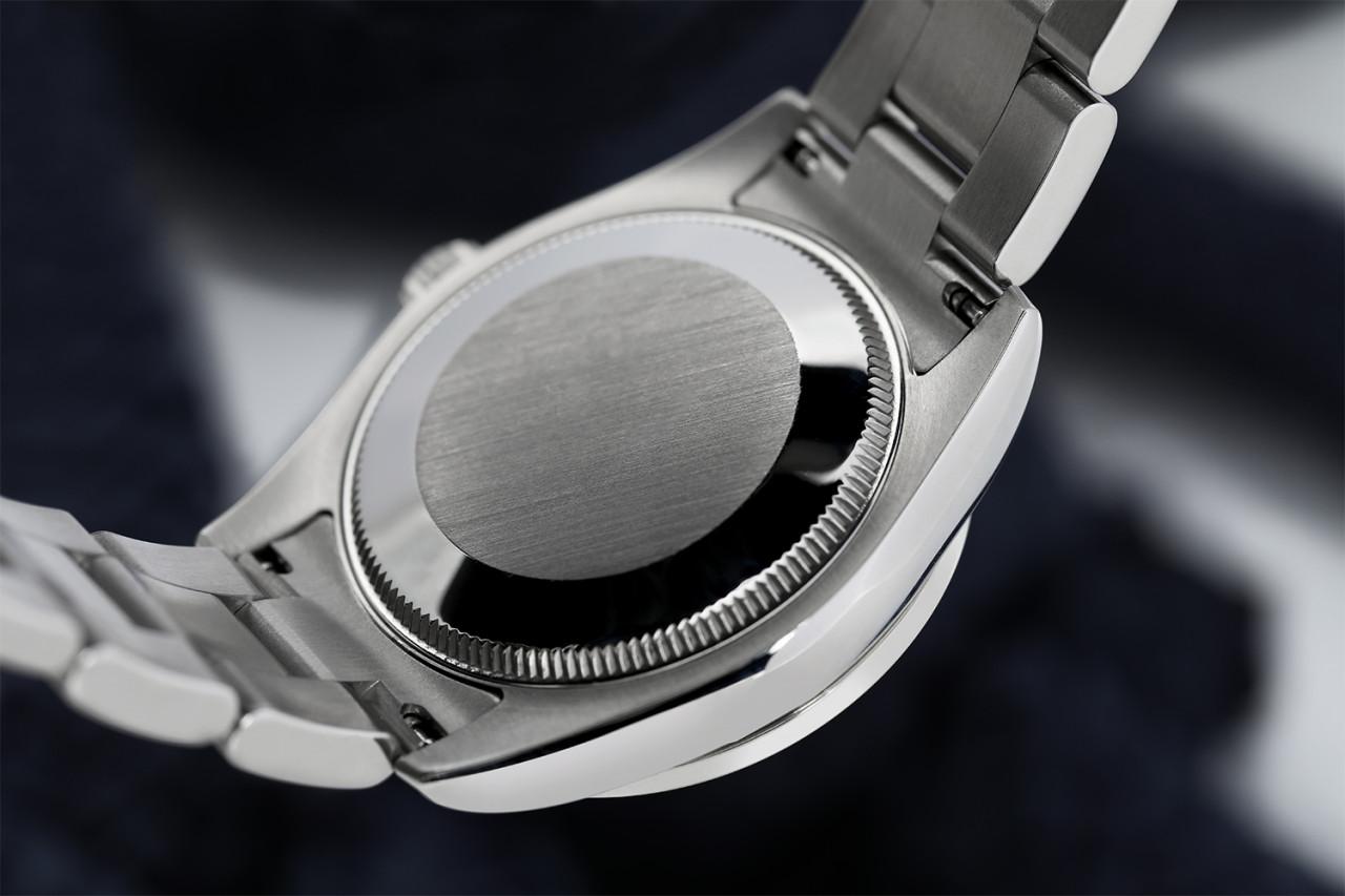 Rolex Montre Lady-Datejust 31 mm en acier inoxydable avec cadran flottant gris et lunette en diamants en vente 1