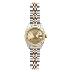 Rolex Lady-Datejust 6917 - Champagne Dial, Steel/Gold, Jubilee Bracelet