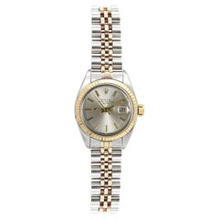 Rolex Lady-Datejust 6917 Silver Dial, Gold Indexes, Steel/Gold, Jubilee Bracelet