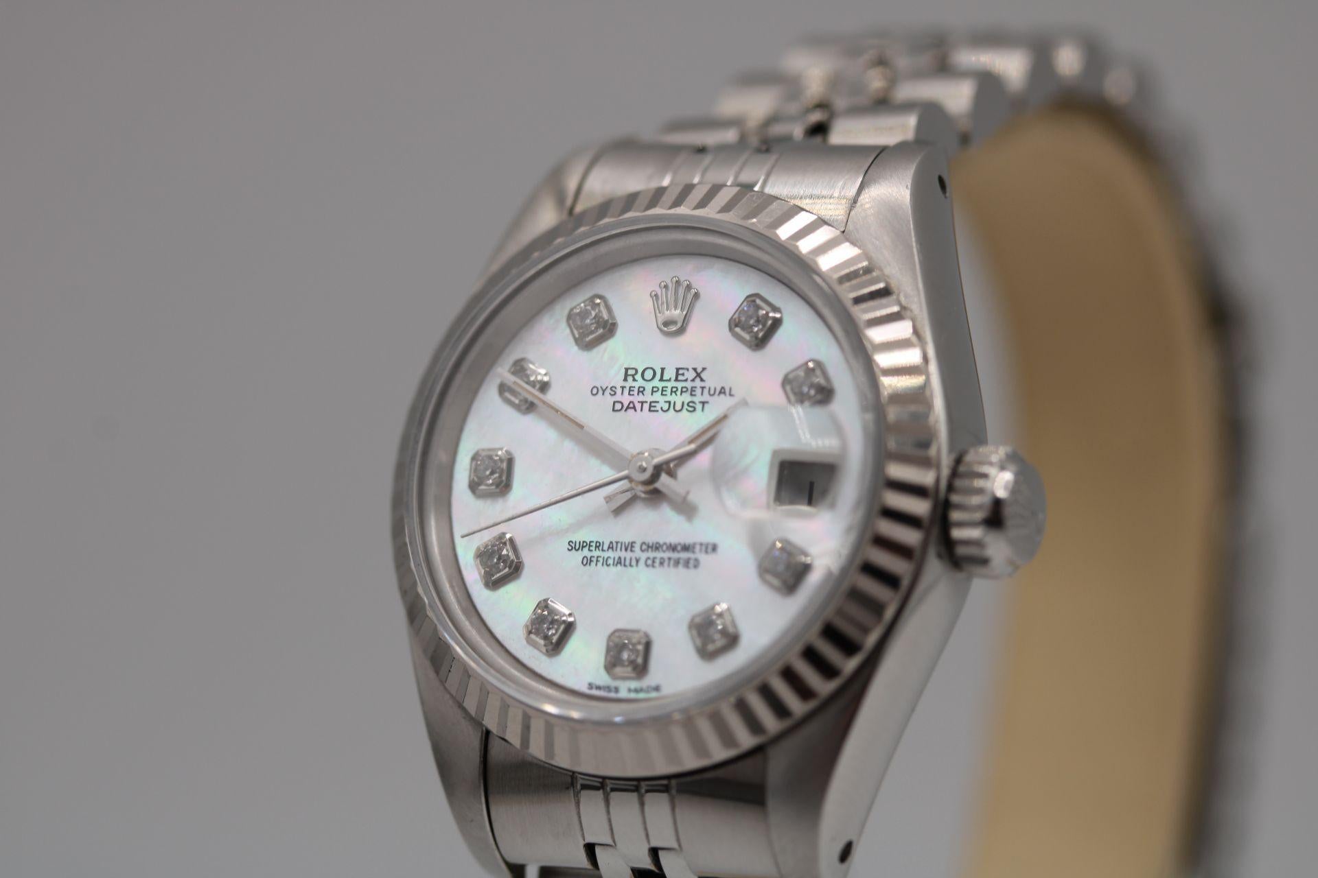 Rolex Lady-Datejust 69174 Box and Papers 1987 For Sale 2