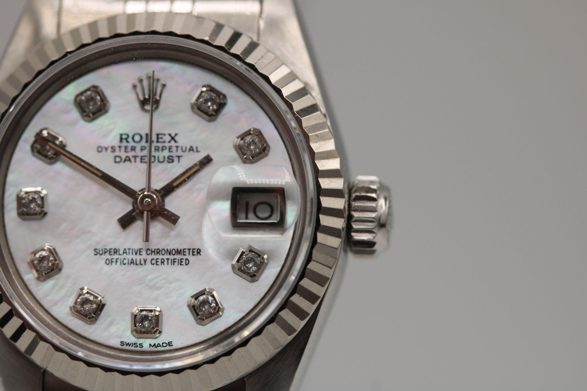 Rolex Lady-Datejust 69174 Box and Papers 1987 For Sale 4