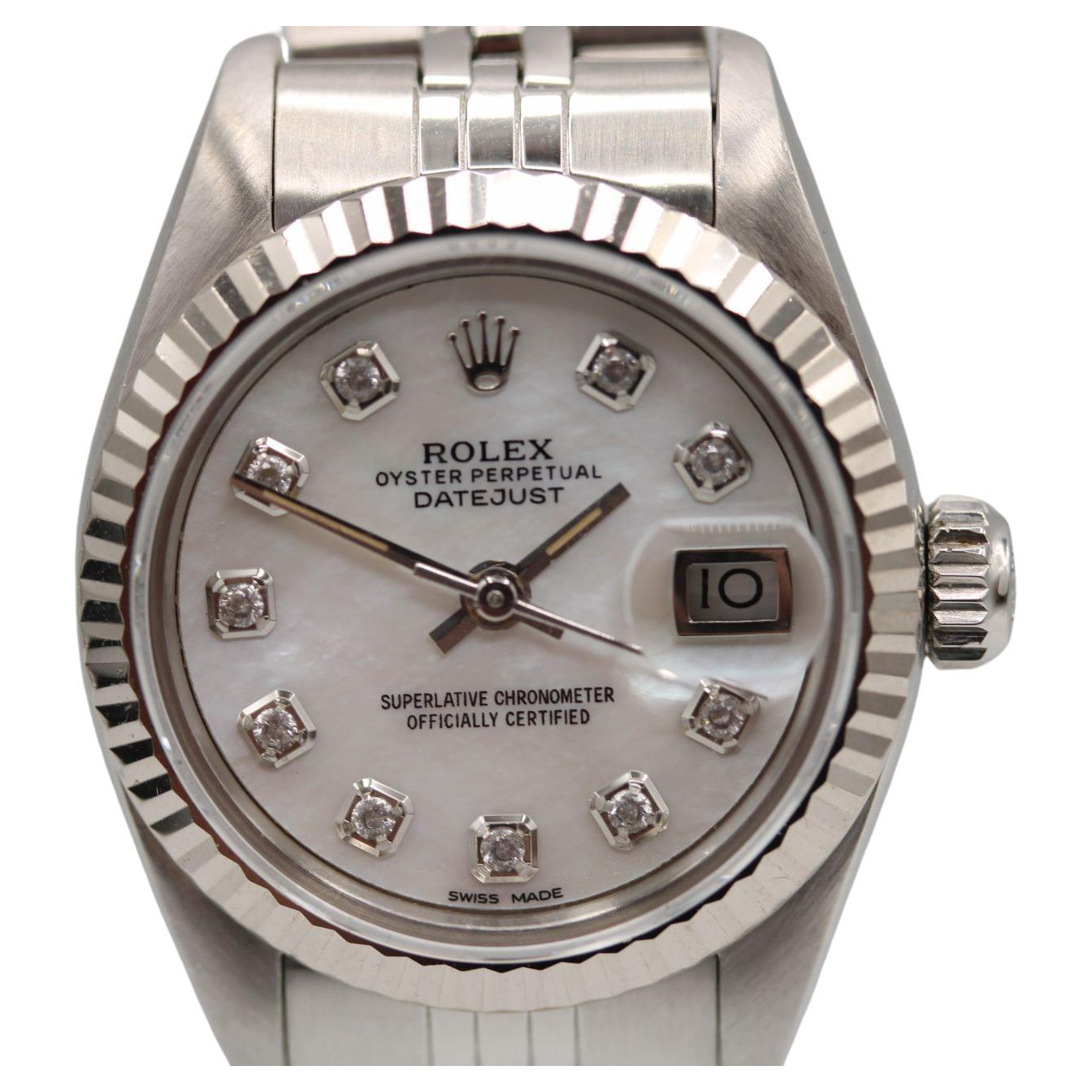 Rolex Lady-Datejust 69174 Box and Papers 1987 For Sale