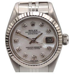 Used Rolex Lady-Datejust 69174 Box and Papers 1987