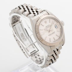 Rolex Lady Datejust 79174, 26mm Case, White Gold Fluted Bezel, Yr 2001