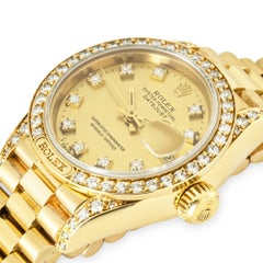 Rolex Lady-Datejust Champagne Diamond Dial 26mm 69158