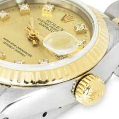 Rolex Lady-Datejust Diamant Cadran Champagne 26mm 69173