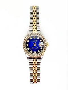 Rolex Lady Datejust Diamond Dial / Bezel 69173 Two-Tone SS and 18k Yellow Gold