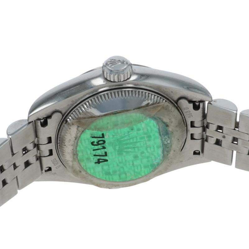 Rolex Lady Datejust Herrenuhr-Edelstahl Gelbgold 18k Auto79174 im Angebot 3