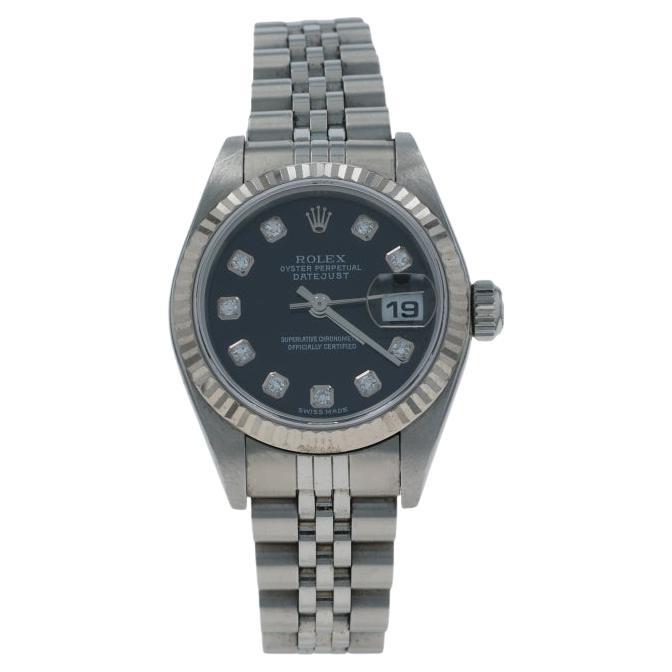 Rolex Lady Datejust Herrenuhr-Edelstahl Gelbgold 18k Auto79174 im Angebot