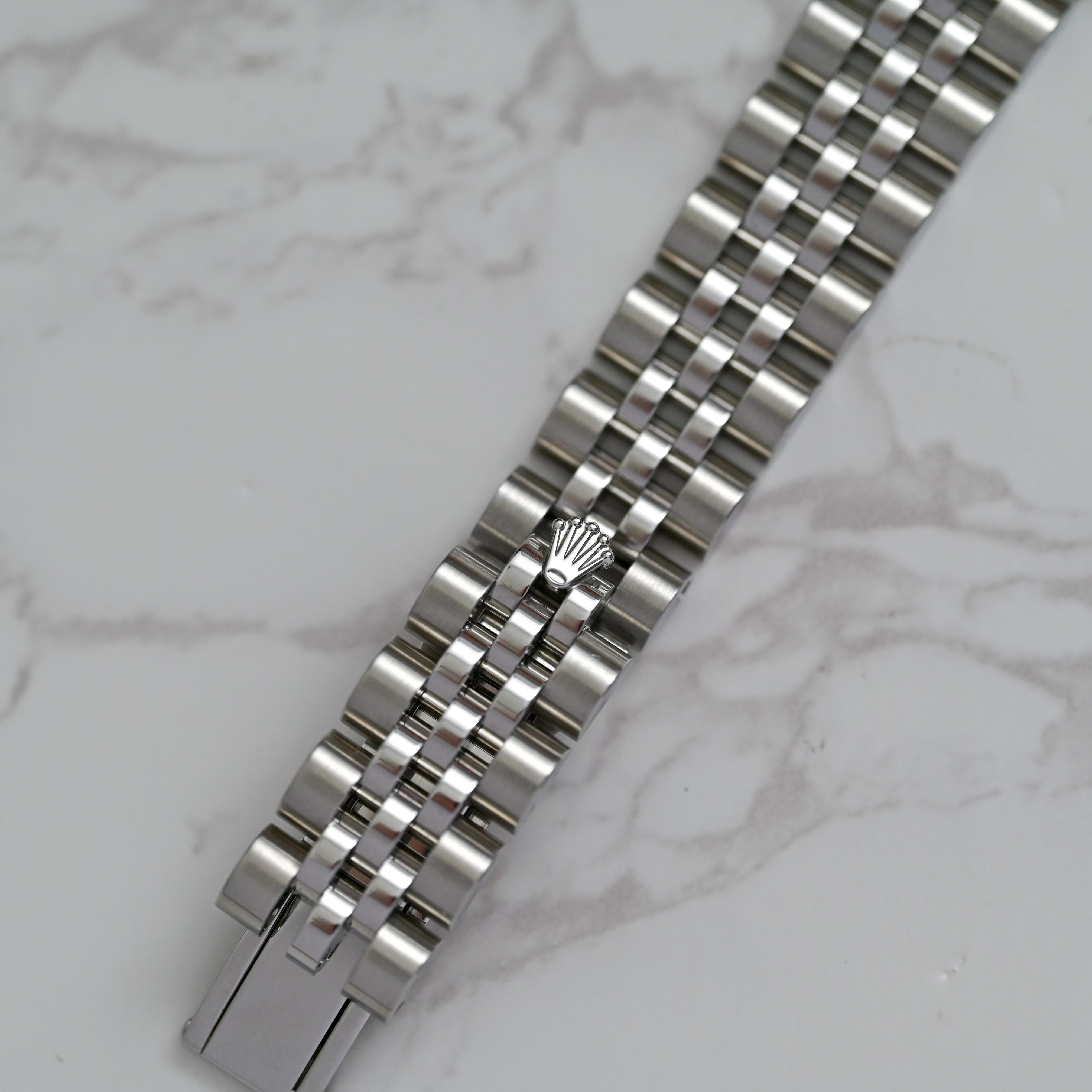 Rolex Lady Datejust MOP Dial Diamond Indexes 179174, 2005 For Sale 5
