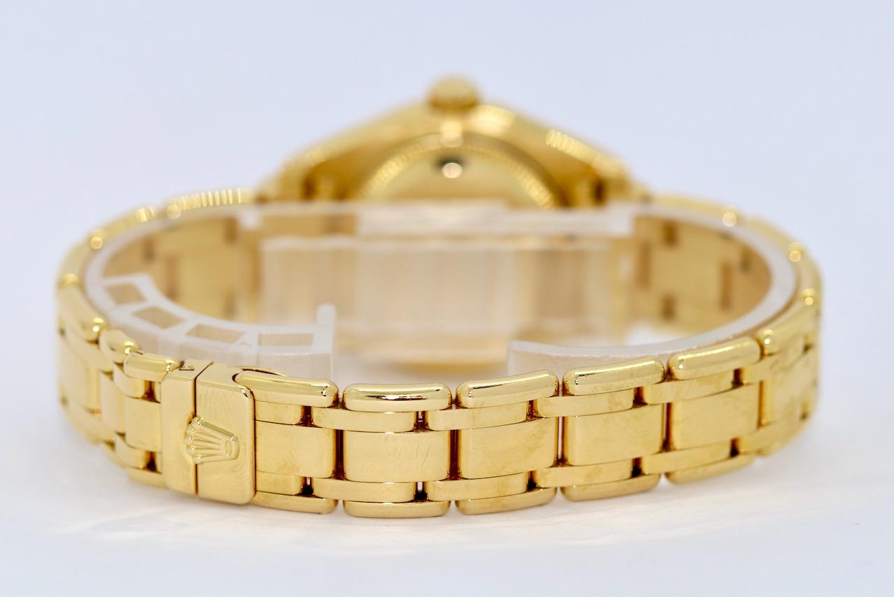 Rolex Lady-Datejust Pearlmaster 18 Karat Gold Diamonds Ref. 80318 1