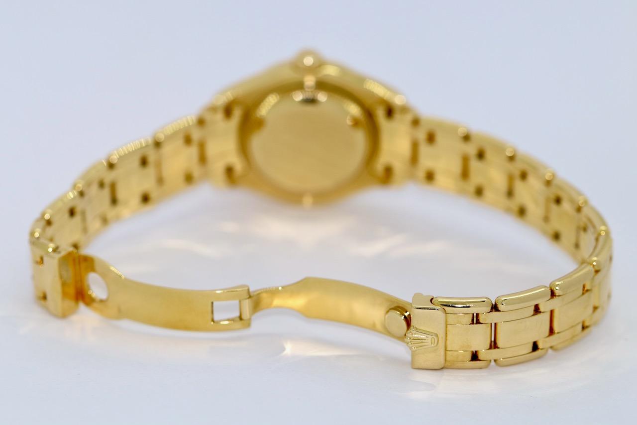 Rolex Lady-Datejust Pearlmaster 18 Karat Gold Diamonds Ref. 80318 2