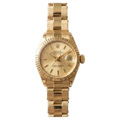 Rolex Lady Datejust President Montre automatique en or jaune 18 carats