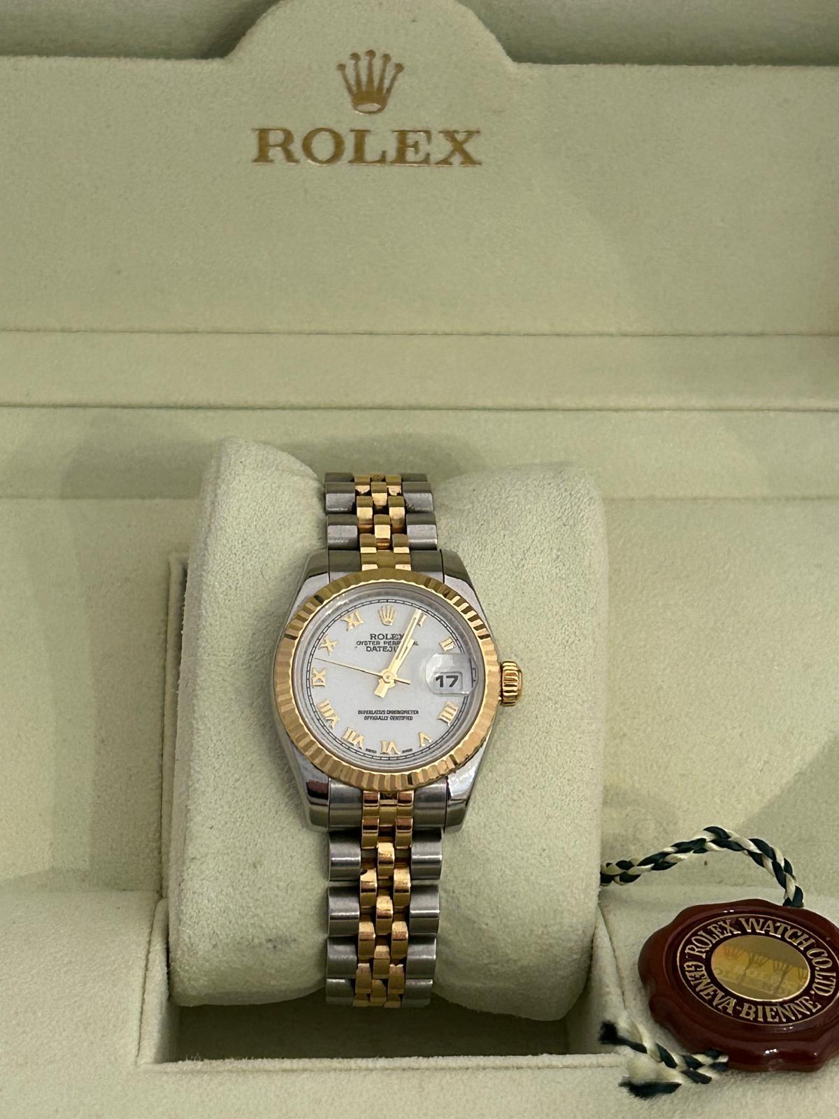 Rolex lady Datejust Ref 179173. Bi -Colour, 18ct Yellow Gold, Jubilee Bracelet.. 4