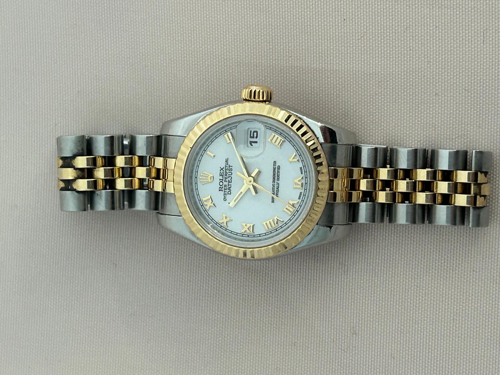 Women's or Men's Rolex lady Datejust Ref 179173. Bi -Colour, 18ct Yellow Gold, Jubilee Bracelet..