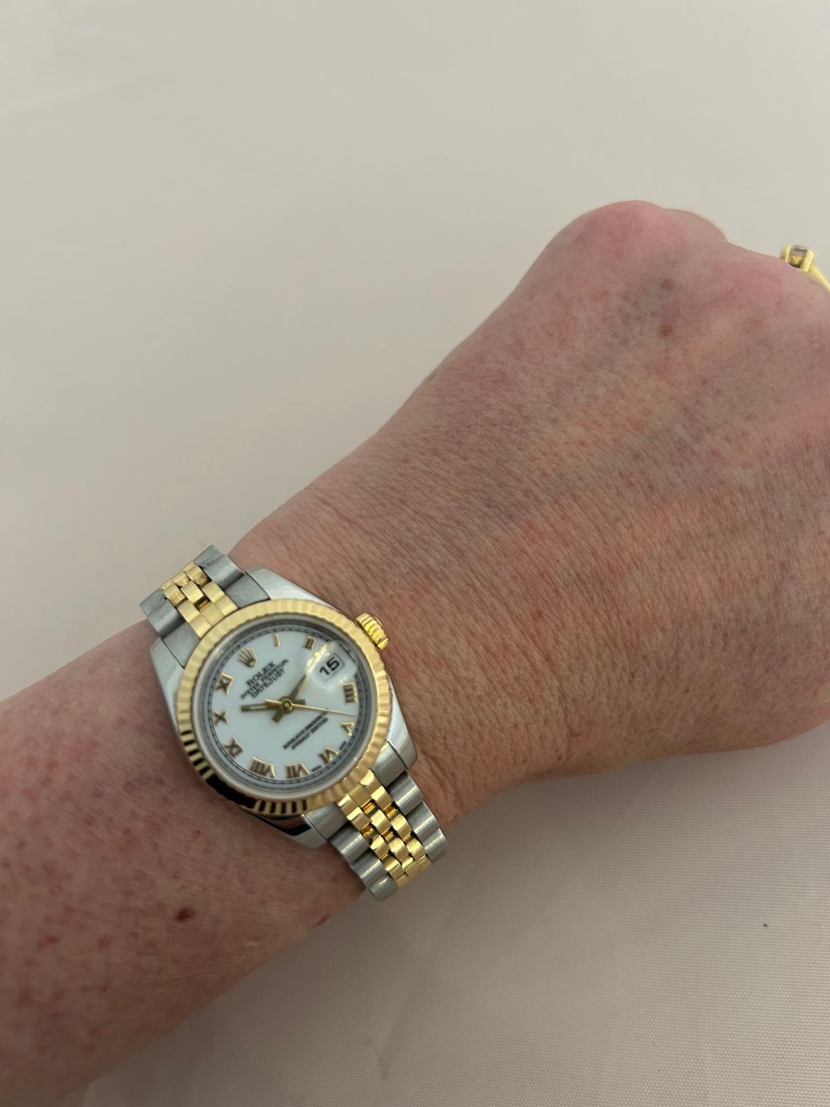 Rolex lady Datejust Ref 179173. Bi -Colour, 18ct Yellow Gold, Jubilee Bracelet.. 3