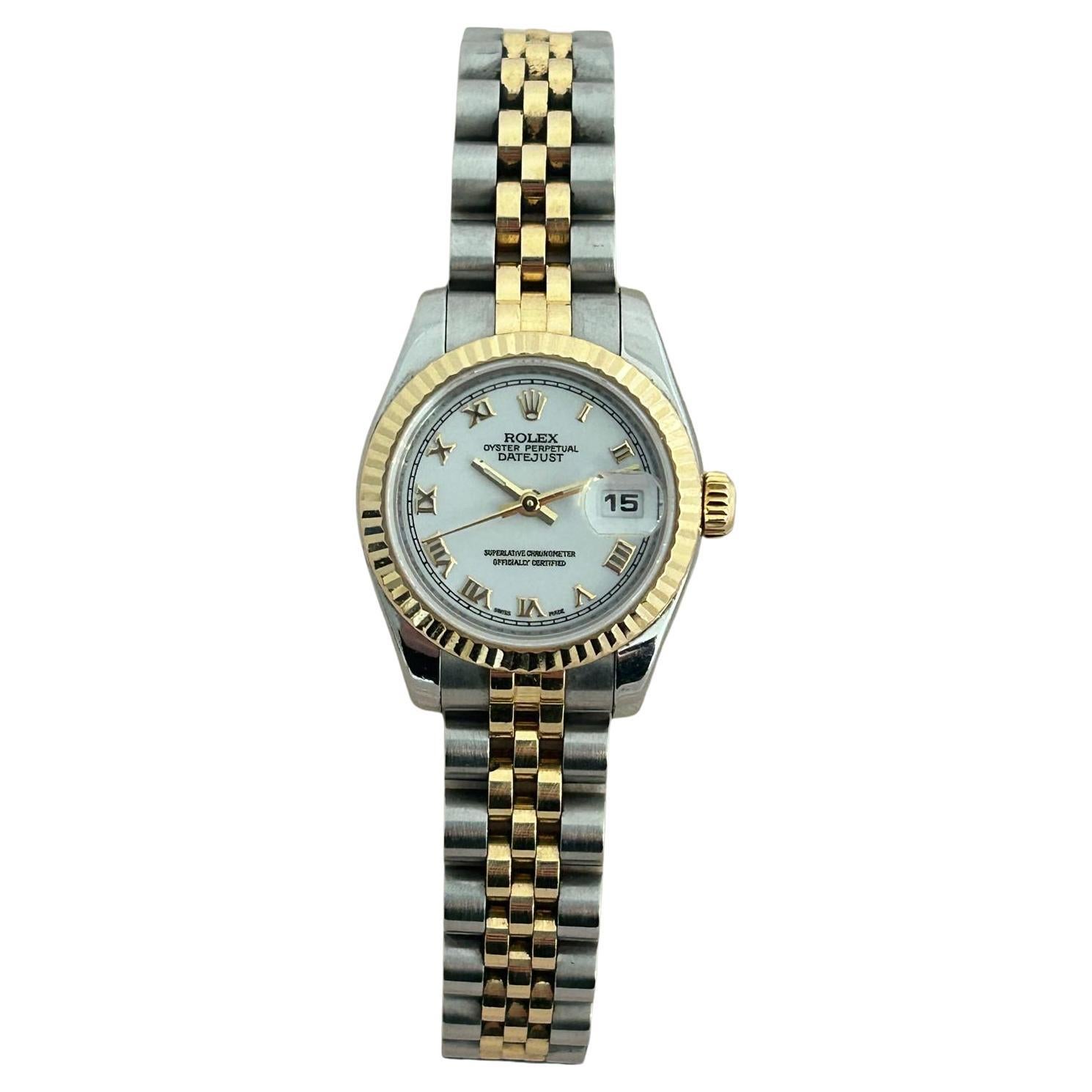 Rolex lady Datejust Ref 179173. Bi -Colour, 18ct Yellow Gold, Jubilee Bracelet..