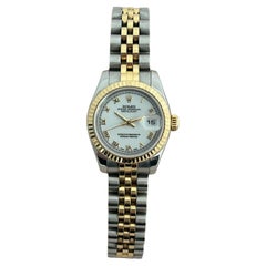 Rolex lady Datejust Ref 179173. Bi -Colour, 18ct Yellow Gold, Jubilee Bracelet..