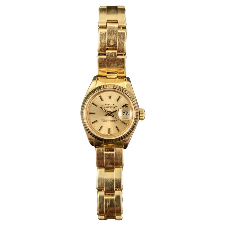 1989 rolex women's datejust watch