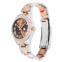 Rolex Lady Datejust Special edition 18k everose & stainless steel with diamonds