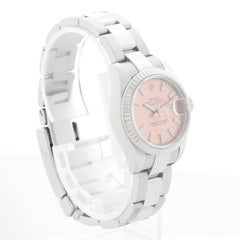 Rolex Montre Datejust en acier inoxydable pour femmes 179174