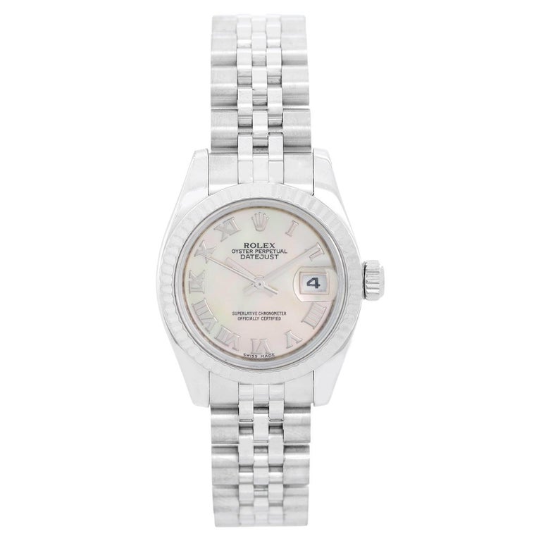 Rolex Lady Datejust Stainless Steel Ladies Watch 179174