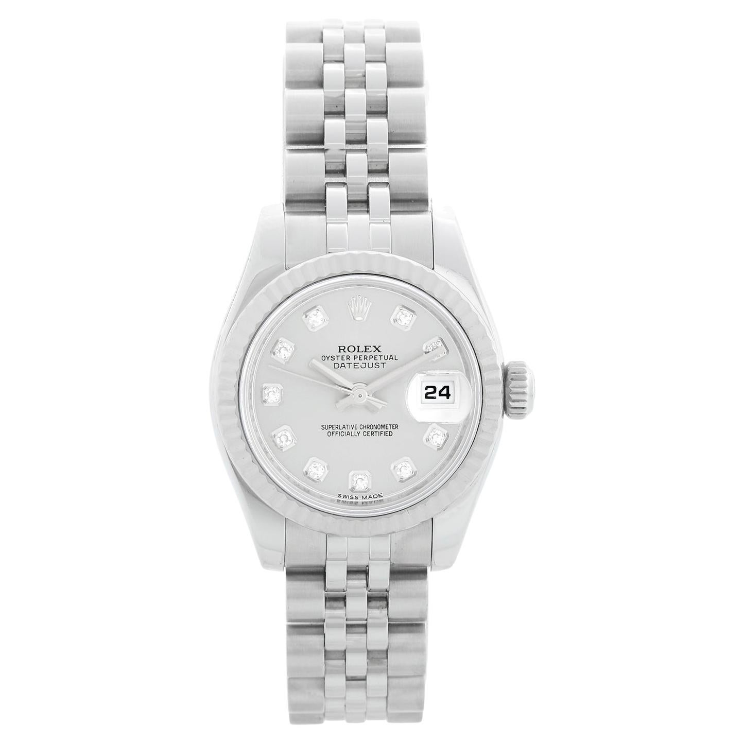 Rolex Lady Datejust Orologio da donna in acciaio inossidabile 179174